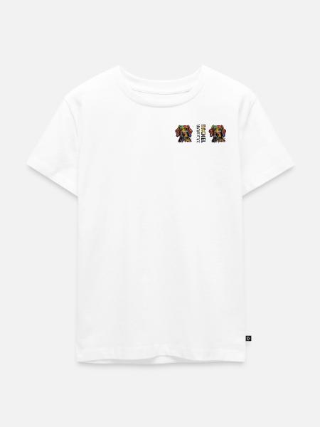 Rauhaardackel - Kinder Premium Bio T-Shirt - Weiß