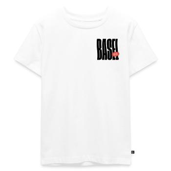 Basel - Kids Premium Organic T-Shirt - white - Front - Hailey (125cm)