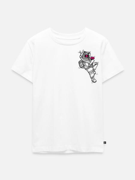Astronaut - Kinder Premium Bio T-Shirt - Weiß