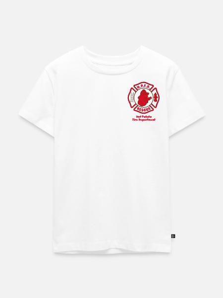 Mr. Potato Head Fire Department - Kinder Premium Bio T-Shirt - Weiß