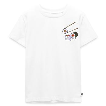 Sushi - Kinder Premium Bio T-Shirt - Weiß - Vorne - Hailey (125cm)