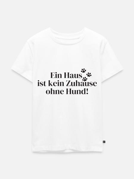 Hundespruch - Kinder Premium Bio T-Shirt - Weiß