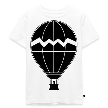 Montgolfière - T-shirt Premium bio Enfant - blanc - Devant - Hailey (125cm)