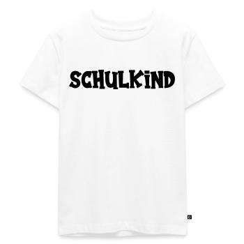 Schulkind - Kinder Premium Bio T-Shirt - Weiß - Vorne - Hailey (125cm)