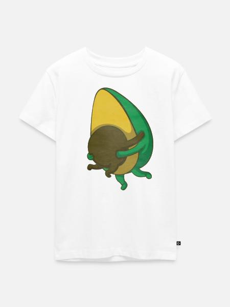Avocado - Kinder Premium Bio T-Shirt - Weiß