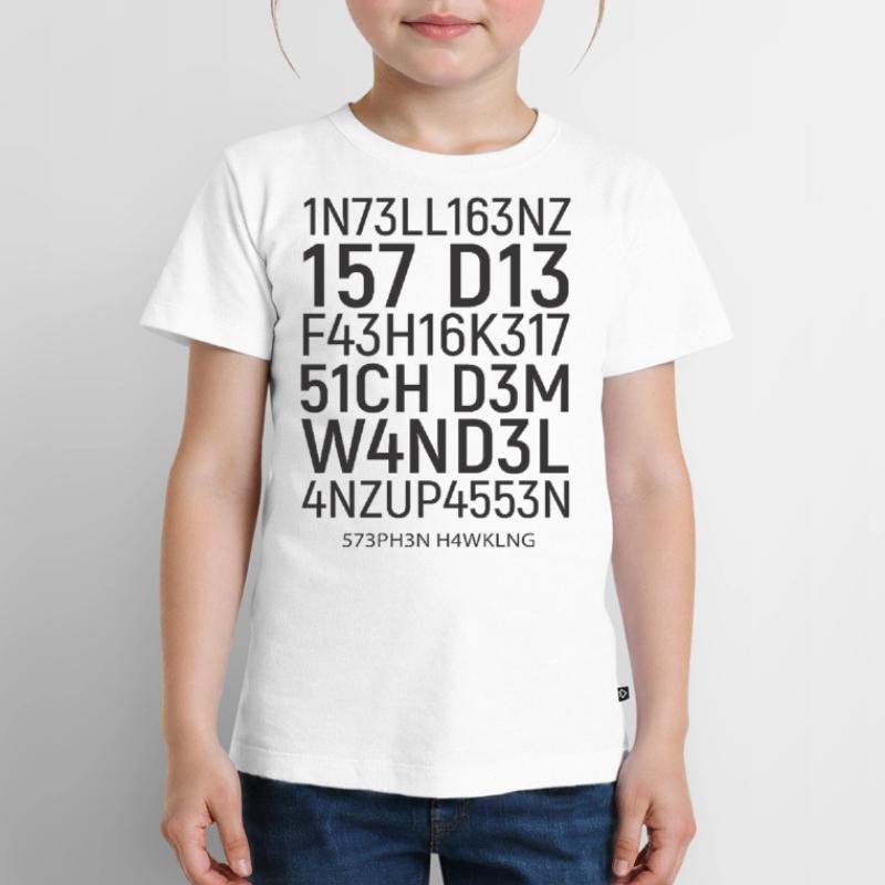 Intelligence is the ability ... Tricky, math Kids Premium Organic T-Shirt
