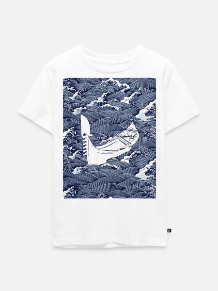 Gondel Japan - Kinder Premium Bio T-Shirt - Weiß
