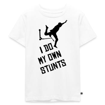 Scooter - Kids Premium Organic T-Shirt - white - Front - Hailey (125cm)