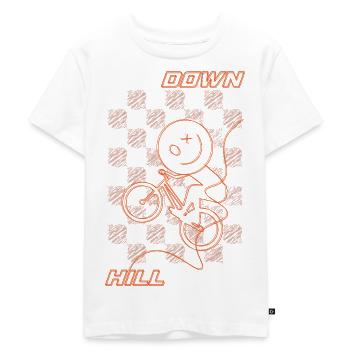 Descente - T-shirt Premium bio Enfant - blanc - Devant - Hailey (125cm)