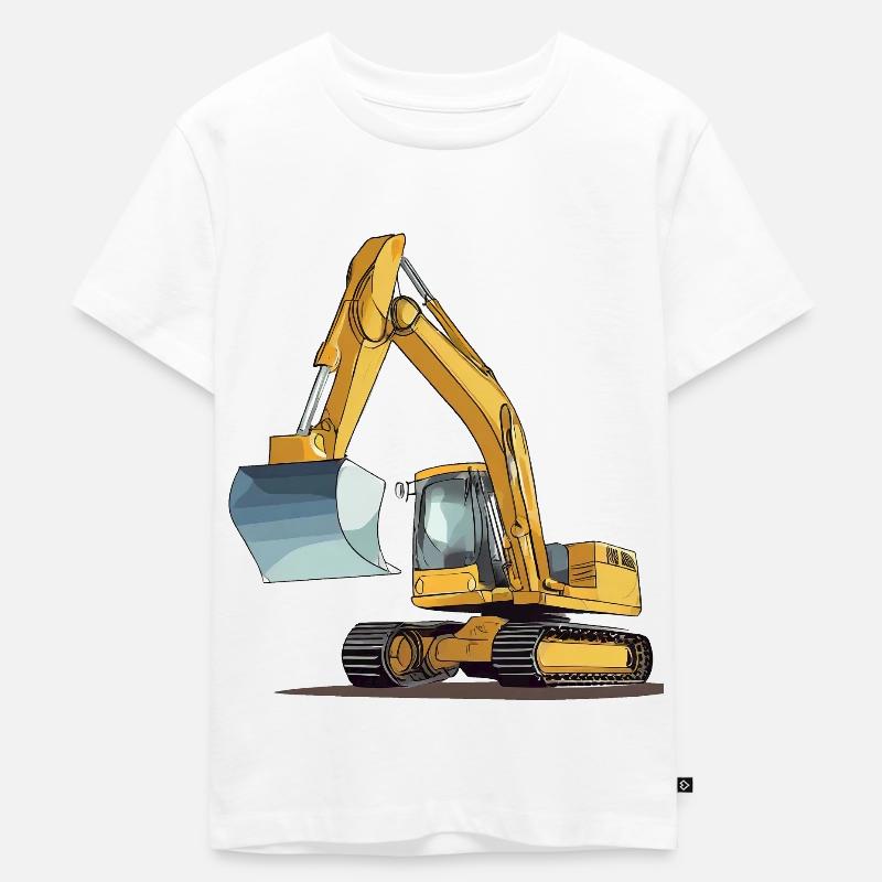 Bagger - Kinder Premium Bio T-Shirt - Weiß