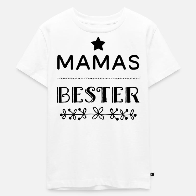 Mamas Bester - Kinder Premium Bio T-Shirt - Weiß
