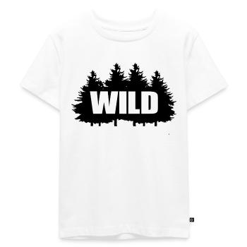 SAUVAGE - T-shirt Premium bio Enfant - blanc - Devant - Hailey (125cm)