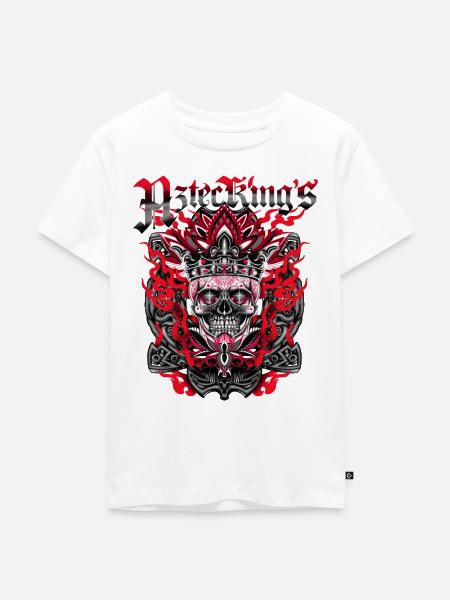Aztec Kings - Kinder Premium Bio T-Shirt - Weiß