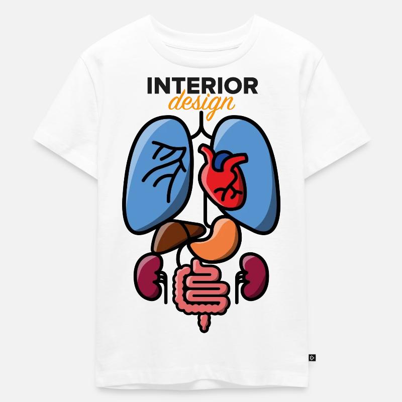 Interior Design - Kids Premium Organic T-Shirt - white