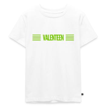 Valentinstag geht immer - Kinder Premium Bio T-Shirt - Weiß - Vorne - Hailey (125cm)
