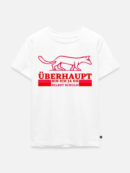 Ich bin immer Schuld - Kinder Premium Bio T-Shirt - Weiß
