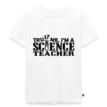 Natural Sciences Chemistry Biology Teacher T-Shi - Kids Premium Organic T-Shirt - white - Front - Hailey (125cm)