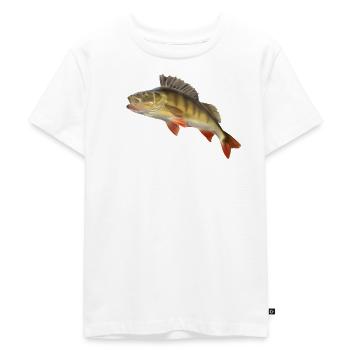 Barsch - Kinder Premium Bio T-Shirt - Weiß - Vorne - Hailey (125cm)