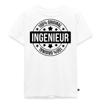 Ingenieur - Kids Premium Organic T-Shirt - white - Front - Hailey (125cm)