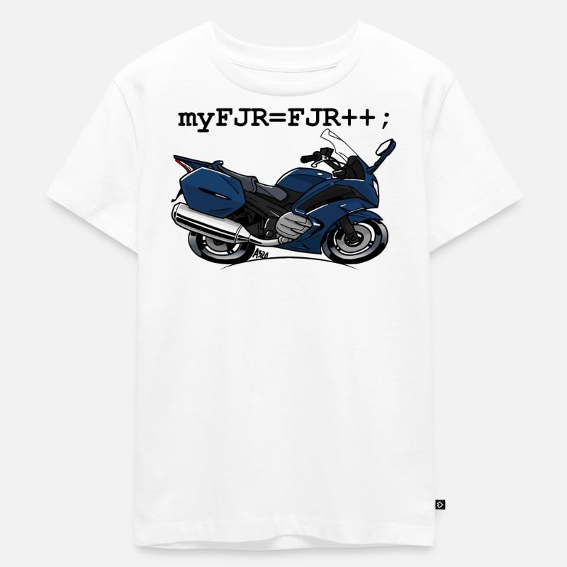 myFJR Farbe - Kinder Premium Bio T-Shirt - Weiß