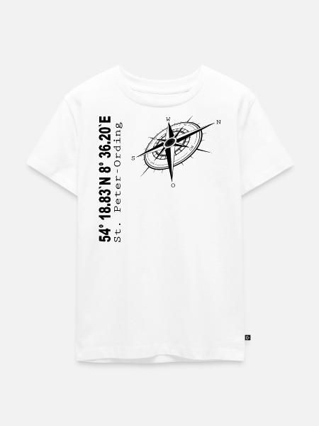 St Peter-Ording - Kinder Premium Bio T-Shirt - Weiß