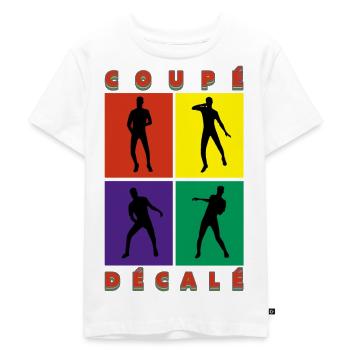 Versetztes Coupé - Kinder Premium Bio T-Shirt - Weiß - Vorne - Hailey (125cm)
