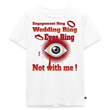 Single Leben - Kinder Premium Bio T-Shirt - Weiß - Vorne - Hailey (125cm)