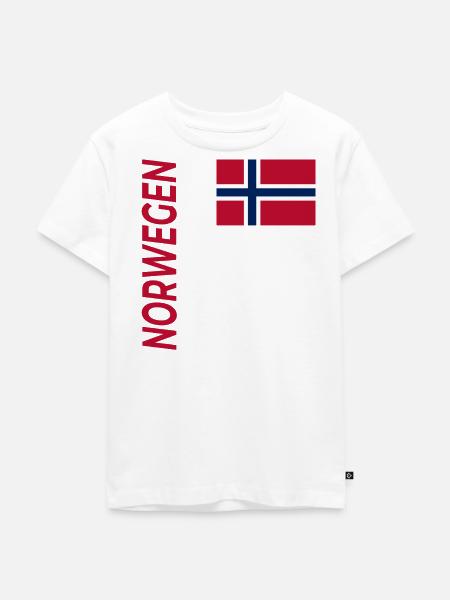 Tromsø  - Kinder Premium Bio T-Shirt - Weiß