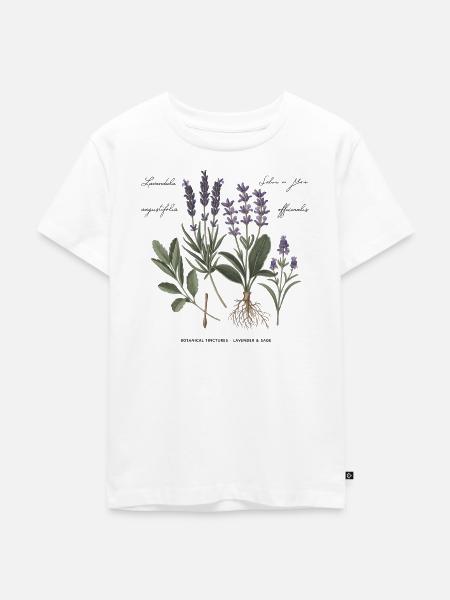 Botanische Heilkräuter - Kinder Premium Bio T-Shirt - Weiß