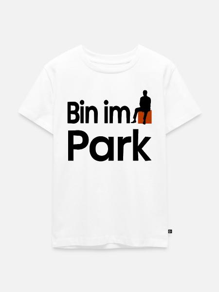 Park - Kinder Premium Bio T-Shirt - Weiß