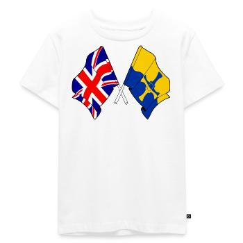 Durham et Grande-Bretagne - T-shirt Premium bio Enfant - blanc - Devant - Hailey (125cm)