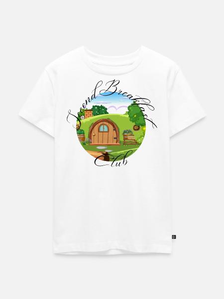 Second Breakfast - Kinder Premium Bio T-Shirt - Weiß