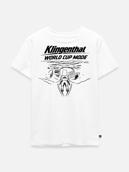 Klingenthal World Cup  - Kinder Premium Bio T-Shirt - Weiß