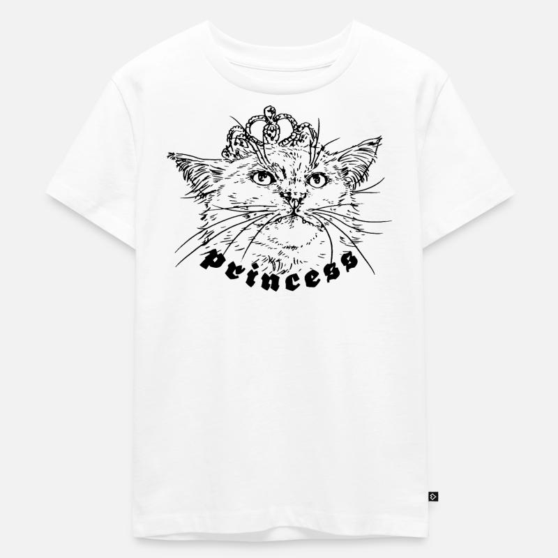 Prinzessin - Kinder Premium Bio T-Shirt - Weiß