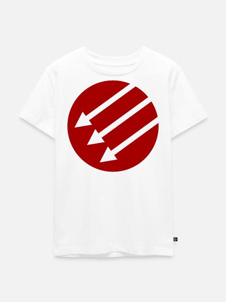 Iron Front / Eiserne Front / Järnfronten - Kinder Premium Bio T-Shirt - Weiß
