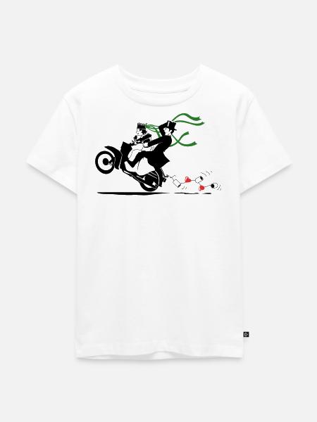SERBSKI KWAS - Kinder Premium Bio T-Shirt - Weiß
