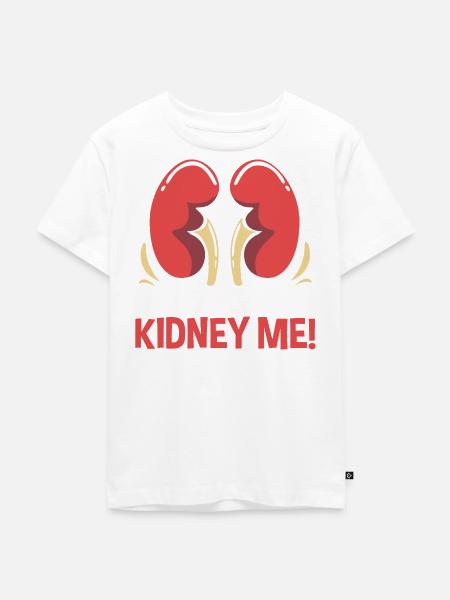 Organspende Transplantation Nierenspender - Kinder Premium Bio T-Shirt - Weiß