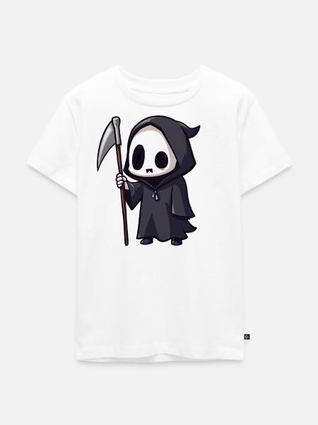 Sensenmann - Kinder Premium Bio T-Shirt - Weiß
