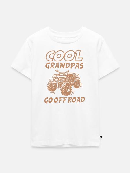 Quad - Kinder Premium Bio T-Shirt - Weiß