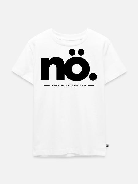 NÖ - Kein Bock auf AfD - Kinder Premium Bio T-Shirt - Weiß