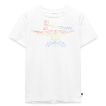 blacksmith - Kids Premium Organic T-Shirt - white - Front - Hailey (125cm)