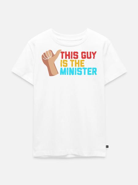 Pfarrer - Kinder Premium Bio T-Shirt - Weiß