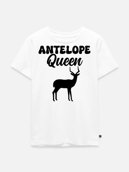 Antilope Safari Wildtiere - Kinder Premium Bio T-Shirt - Weiß