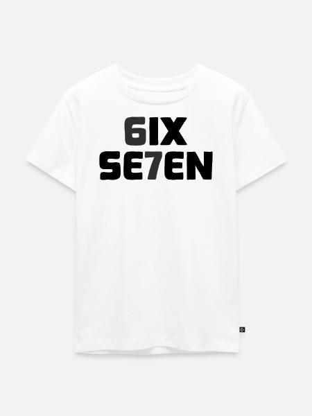 Six Seven - 67 - Meme - Basketball - 6-7 - Kinder Premium Bio T-Shirt - Weiß