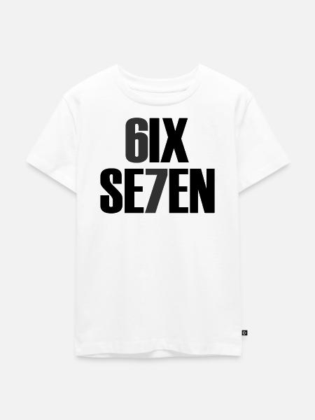 Six Seven - 67 - Meme - Basketball - 6-7 - Kinder Premium Bio T-Shirt - Weiß