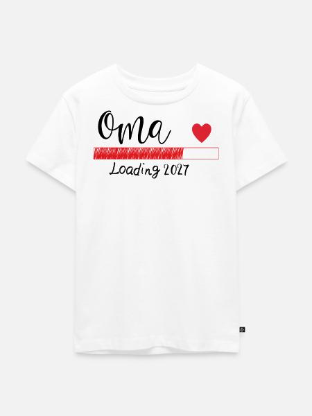 Oma 2027 - Kinder Premium Bio T-Shirt - Weiß