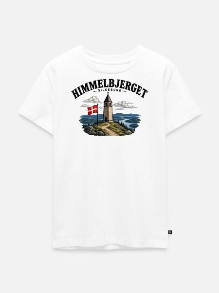 Himmelbjerget Silkeborg Turm - Kinder Premium Bio T-Shirt - Weiß