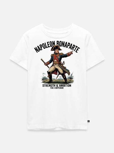Napoleon Bonaparte - Kinder Premium Bio T-Shirt - Weiß