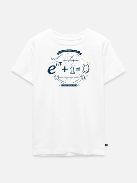 Eulersche Gleichung - Kinder Premium Bio T-Shirt - Weiß