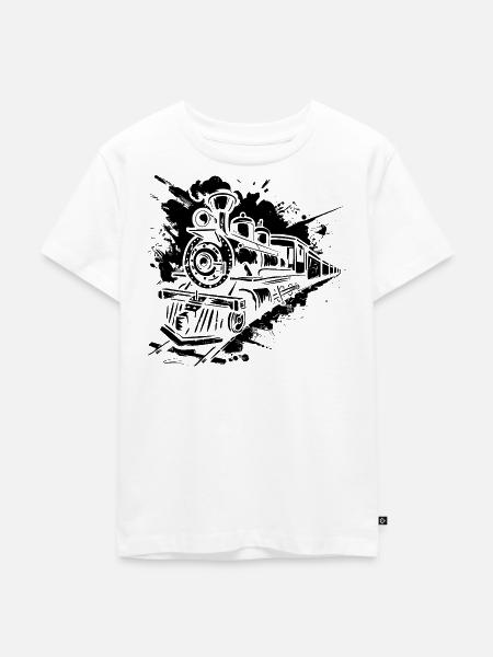 Lok - Kinder Premium Bio T-Shirt - Weiß